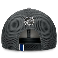 Toronto Maple Leafs Fanatics Authentic Pro Home Ice Trucker Adjustable Hat - Gray - NHL 201193320