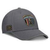 Vegas Golden Knights Fanatics Home Ice Flex Hat - Gray - NHL 201193343