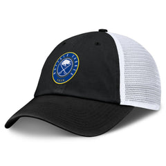 Buffalo Sabres Fanatics Averie Trucker Adjustable Hat - Black/White - NHL 201193368