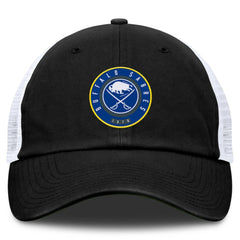Buffalo Sabres Fanatics Averie Trucker Adjustable Hat - Black/White - NHL 201193368