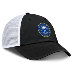 Buffalo Sabres Fanatics Averie Trucker Adjustable Hat - Black/White - NHL 201193368