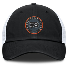 Philadelphia Flyers Fanatics Averie Trucker Adjustable Hat - Black/Gray - NHL 201193386