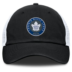 Toronto Maple Leafs Fanatics Averie Trucker Adjustable Hat - Black/Gray - NHL 201193388
