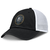 Vegas Golden Knights Fanatics Averie Trucker Adjustable Hat - Black/White - NHL 201193393