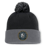 Vegas Golden Knights Fanatics Aspyn Cuffed Knit Hat with Pom - Black - NHL 201193411