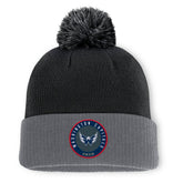 Washington Capitals Fanatics Aspyn Cuffed Knit Hat with Pom - Black - NHL 201193412
