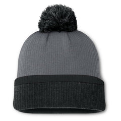 Boston Bruins Fanatics Women's Cuffed Knit Hat with Pom - Charcoal - NHL 201193433