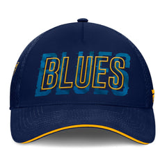 St. Louis Blues Fanatics Fundamental Flex Hat - Navy - NHL 201193442