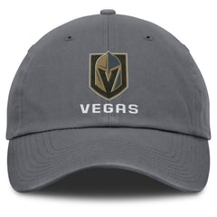 Vegas Golden Knights Fanatics Washed Adjustable Hat - Charcoal - NHL 201193599