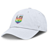 Vegas Golden Knights Fanatics PRIDE Adjustable Hat - White - NHL 201193772