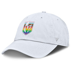 Vegas Golden Knights Fanatics PRIDE Adjustable Hat - White - NHL 201193772