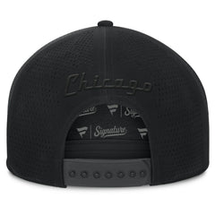 Chicago Blackhawks Fanatics Front Office Adjustable Hat - Black - NHL 201193823