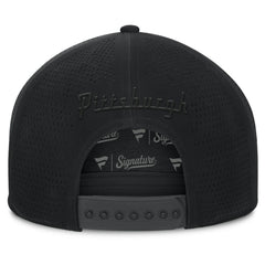 Pittsburgh Penguins Fanatics Front Office Adjustable Hat - Black - NHL 201193830