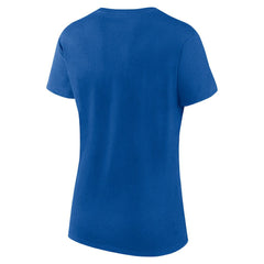 New York Giants Logo Athletic Women's Lean T-Shirt Royal