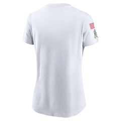 Nike Dallas Cowboys Women's 2024 Salute To Service Legend Performance T-Shirt White