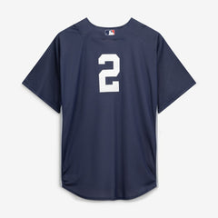 Derek Jeter New York Yankees Mitchell & Ness Authentic Batting Practice Jersey - Navy - Mitchell & Ness Online