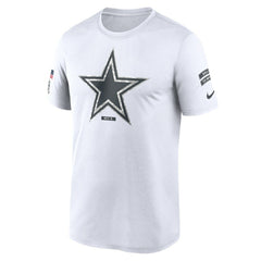 Nike Dallas Cowboys 2024 Salute To Service Legend Performance T-Shirt White