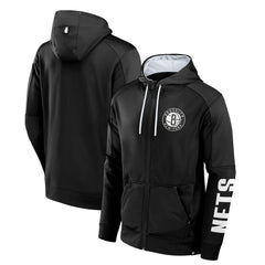 Brooklyn Nets Baller Defender Performance Full-Zip Hoodie Black | Fanatics discount