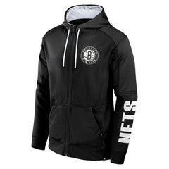 Brooklyn Nets Baller Defender Performance Full-Zip Hoodie Black | Fanatics discount