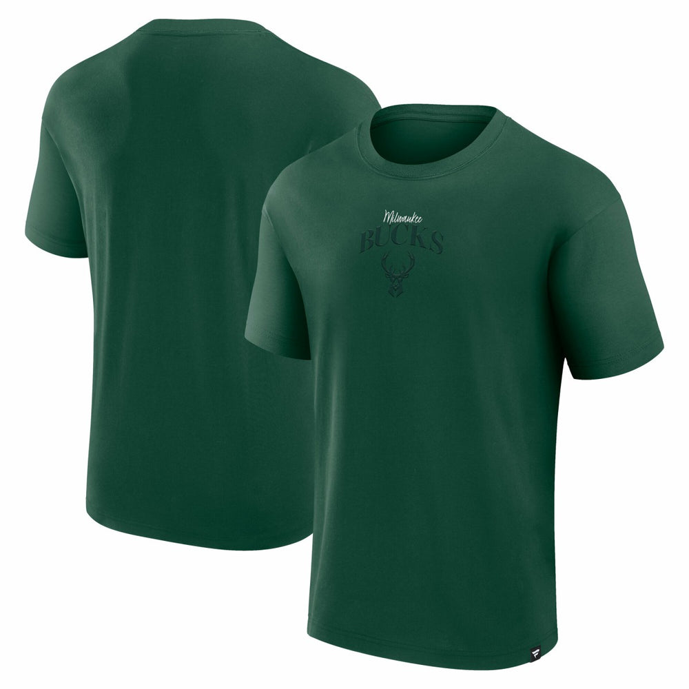 Milwaukee Bucks Crossover Collection Full Court Press T-Shirt Hunter Green | Fanatics Lifestyle