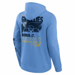 Memphis Grizzlies Game Time Crossover Pullover Hoodie Blue | Fanatics outlet