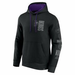 Sacramento Kings Game Time Crossover Pullover Hoodie Black | Fanatics