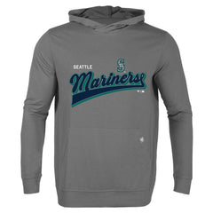 Seattle Mariners Levelwear Relay 2.0 Retro Pullover Hoodie - Gray - MLB Discount