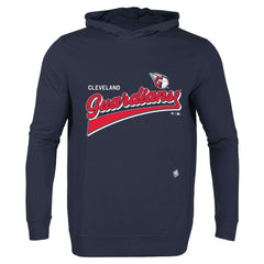 Cleveland Guardians Levelwear Relay 2.0 Retro Pullover Hoodie - Navy - MLB Lifestyle