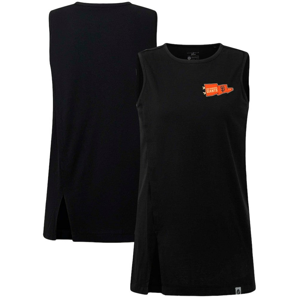 San Francisco Giants Levelwear Women's Influx Rafters Tank Top - Black - MLB Discount