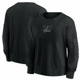 San Antonio Spurs Women's Oversized Game Day Pullover Sweatshirt Black | Fanatics Lifestyle