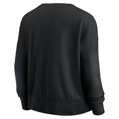 Golden State Warriors Women's Oversized Game Day Pullover Sweatshirt for sale Black | Fanatics outlet