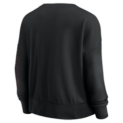 Chicago Bulls Women's Oversized Game Day Pullover Sweatshirt Black | Fanatics Lifestyle