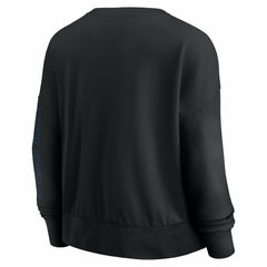 New York Knicks Women's Oversized Game Day Pullover Sweatshirt Black | Fanatics