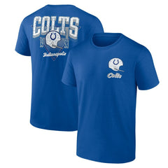 Fanatics Indianapolis Colts Never Over T-Shirt Royal