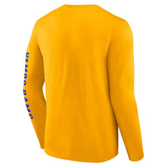 Fanatics Los Angeles Rams Vision Long Sleeve T-Shirt Gold