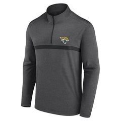 Fanatics Jacksonville Jaguars Head-to-Head Quarter-Zip Pullover Charcoal