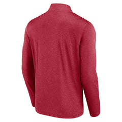 Fanatics San Francisco 49ers Head-to-Head Quarter-Zip Pullover Scarlet