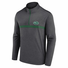 Fanatics New York Jets Head-to-Head Quarter-Zip Pullover Heather Charcoal