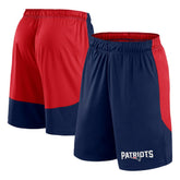 Fanatics New England Patriots Launch Shorts Navy/Red