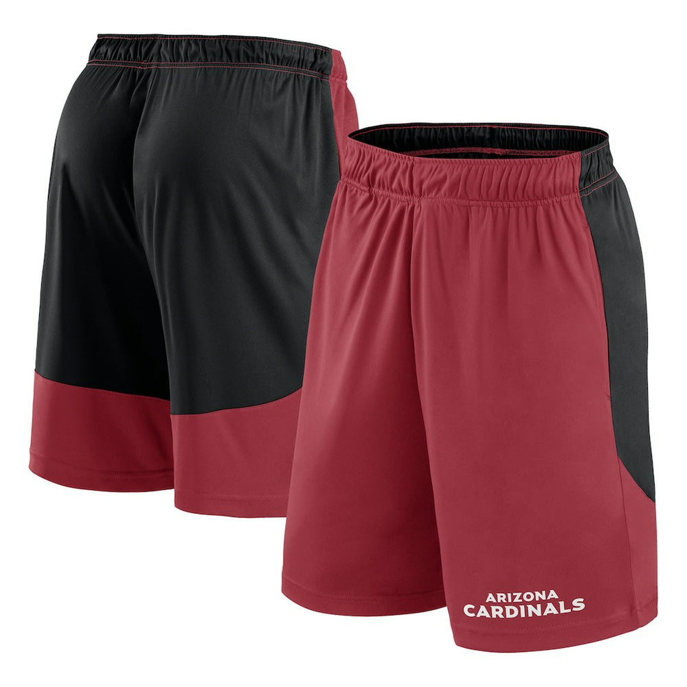 Fanatics Arizona Cardinals Launch Shorts Cardinal/Black