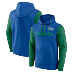 Fanatics Seattle Seahawks Fleece Pullover Hoodie Royal