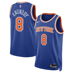 OG Anunoby New York Knicks Unisex Swingman Jersey Icon Edition Blue | Nike online