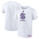 Seattle Kraken Fanatics 2024 Hockey Fights Cancer T-Shirt - White - NHL 201204127