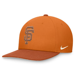 San Francisco Giants Nike Pro Dunk Performance Snapback Hat - Orange - Nike Sale