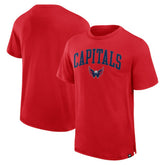 Washington Capitals Fanatics Elevated Pima T-Shirt - Red - NHL 201204317