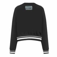 Minnesota Wild Pro Standard Women's Area Code Cropped Pullover Sweatshirt - Black - NHL 201205088