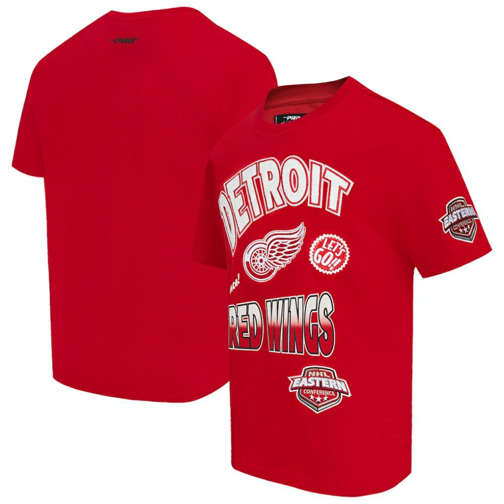 Detroit Red Wings Pro Standard Turn It Up T-Shirt - Red - NHL 201205163