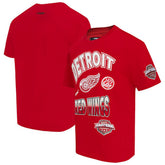 Detroit Red Wings Pro Standard Turn It Up T-Shirt - Red - NHL 201205163