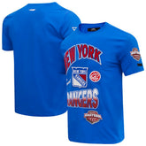 New York Rangers Pro Standard Turn It Up T-Shirt - Blue - NHL 201205166