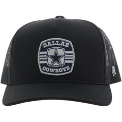 Dallas Cowboys HOOey Patch Rope Trucker Adjustable Hat Black